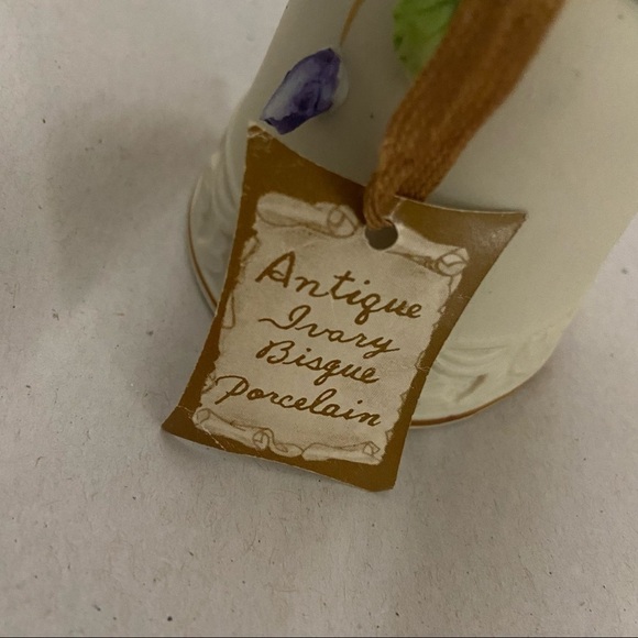 Arnart vintage ivory bisque porcelain mission bell - Picture 2 of 11